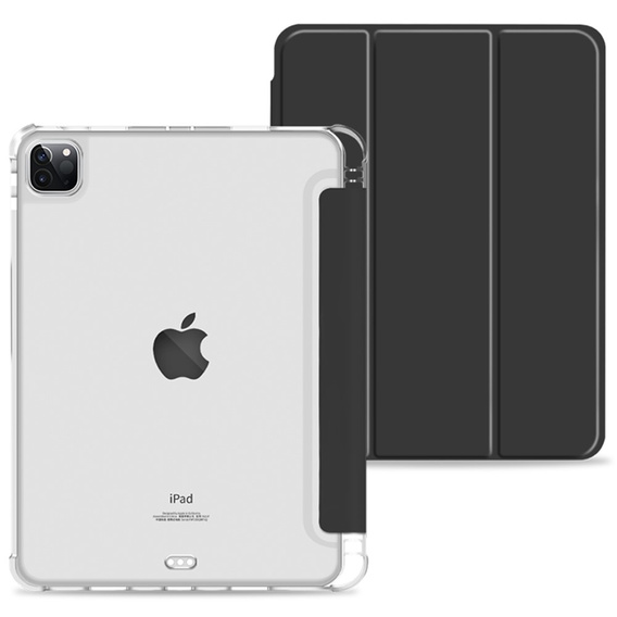 Чохол для iPad Pro 11 2022 / 2021 / 2020, Smartcase Hybrid, з місцем для стилуса, чорний