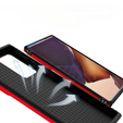 Чехол NOX Camera Slide Samsung Galaxy Note 20 Ultra, CamShield Slide, красный