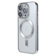 Чoхол до iPhone 13 Pro, MagSafe Hybrid, сріблястий