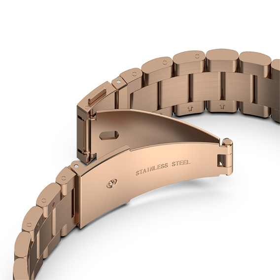Браслет Stainless для  Samsung Galaxy Watch 4 / 4 Classic - Rose Gold