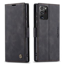 Чехол CASEME для Samsung Galaxy Note 20 Ultra, Leather Wallet Case, чёрный