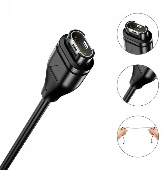 Зарядное устройство Garmin Venu 2/2S/Fenix 7S/7X - 100cm - black