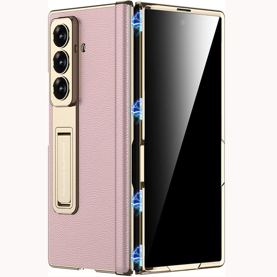 Чехол GKK со стеклом и подставкой для Samsung Galaxy Z Fold7 5G