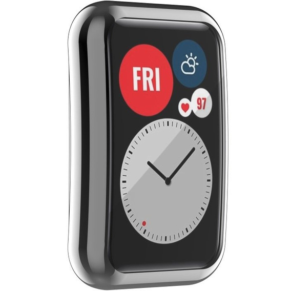 Чехол 2в1 с защитой экрана для часов Huawei Watch Fit, Grey