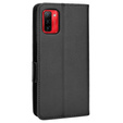 Чохол-книжка для Ulefone Note 12P, Wallet Litchi Magnet, чорний