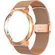 Металический браслет с чехлом для часов Huawei Watch GT 2 42mm, Rose Gold