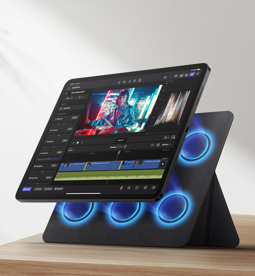 Чохол-клавіатура Dracool для iPad Air 11" 2024 (6 gen.) / Air 10.9" 2022/2020 (5/4 gen.) / Pro 11" 2022/2021/2020/2018 (4/3/2/1 gen.), чорний