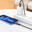 Адептер HOCO - USB-C TYPE-C на Lightning, Black