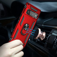 Бронированный Чехол до Google Pixel 6 Pro, Nox Case Ring, красный