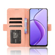 Футляр з клапаном для Realme 12, Card Slot, рожевий