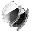 Etui z wbudowanym szkłem do Huawei Watch GT 3 42mm - Transparent White
