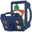 Дитячий чохол для планшета iPad mini 7.9" 2019/2015/2014/2013/2012 (5/4/3/2/1 gen.), Cute Patterns, з підставкою, темно-синій