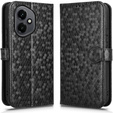 Чохол-фліп для Honor 400 5G, Wallet Rhombus, чорний