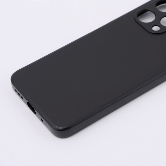 Чехол до Xiaomi Redmi 12, Silicone Lite, чёрный
