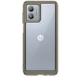 Чехол до Motorola Moto G84 5G, Fusion Hybrid, прозрачный / черный