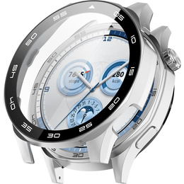 Чехол 2 в 1 + закаленное стекло для Huawei Watch GT 5 46mm, прозрачный