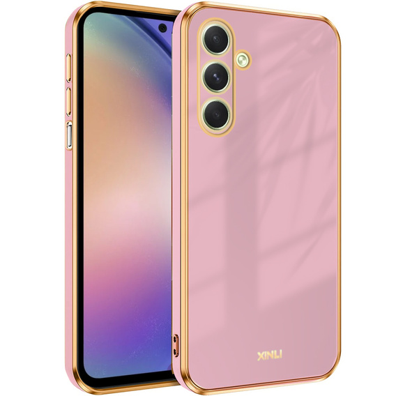 Чехол для Samsung Galaxy A54 5G, Glamour CamShield, фиолетовый