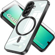 Чохол для Samsung Galaxy A26, Electro MagSafe, чорний + Скло на екран