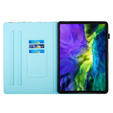 Чехол для iPad 10.9" 2022 (10 gen.), с откидной крышкой, raccoon