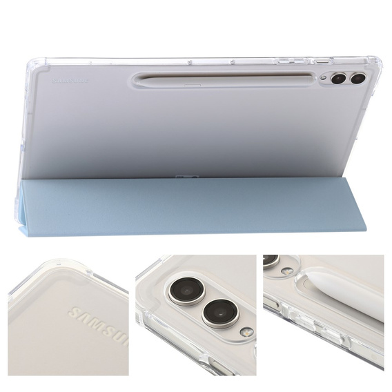 Чехол для Samsung Galaxy Tab S9 Ultra, Smartcase Hybrid, с местом для стилуса, синий