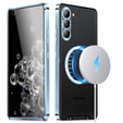 Защитный чехол для камеры Samsung Galaxy S23, CamShield MagSafe, прозрачный / синий