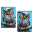 Чехол для Lenovo Tab M10 10.1 Gen 3, с откидной крышкой, owl