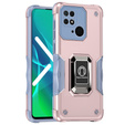 Чoхол до Xiaomi Redmi 10C, Dual-Layer Armor, рожевий rose gold