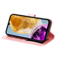 Откидной чехол для Samsung Galaxy M15 5G, Mandala, розовый
