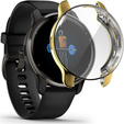 Чехол 2в1 с защитой экрана для часов Garmin Venu 2 Plus, Gold