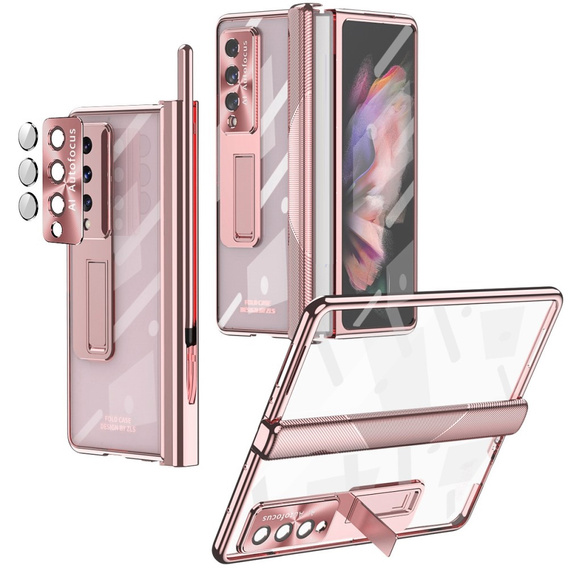 Чохол Multi-Function для  Samsung Galaxy Z Fold 4 5G, рожеве золото