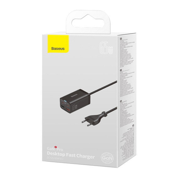 Baseus Speed PPS Ładowarka Sieciowa 30W - Black