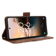 Футляр з клапаном для TCL 40 NxtPaper, Card Slot, коричневий