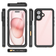 Водонепроникний чохол IP68 для iPhone 16, чорний