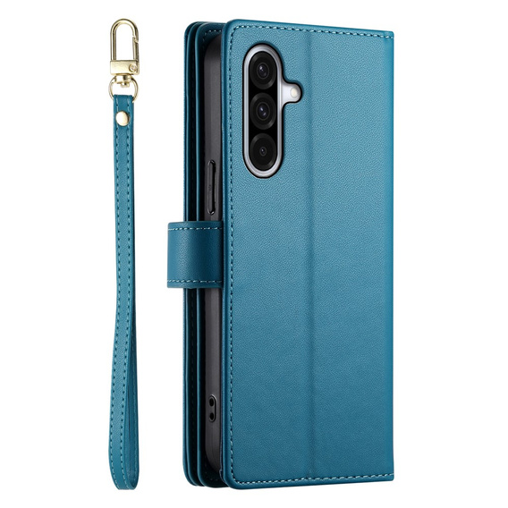 Флип-кейс Wallet Zipper Pocket для Samsung Galaxy A17 5G, Wallet Zipper Pocket, синий