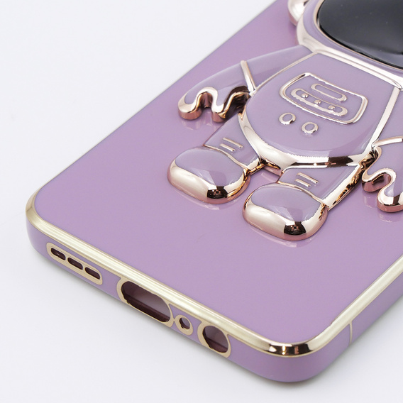 Чехол до Motorola Moto G84 5G, Astronaut, фиолетовый