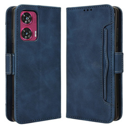 Откидной чехол для Motorola Edge 50 Fusion 5G, Card Slot, темно-синий