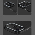 Чехол BENKS Kevlar Armor Air Carbon Fiber 600D A070 to MagSafe для iPhone 17 Pro Max