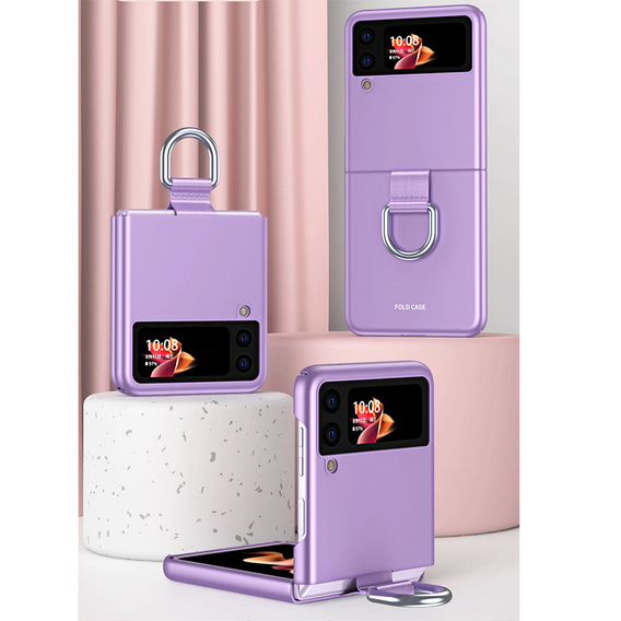 Чoхол Ring Holder Case до Samsung Galaxy Z Flip4 5G, Purple