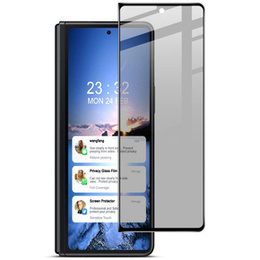 Загартоване скло IMAK Privacy для Samsung Galaxy Z Fold4 5G - Black