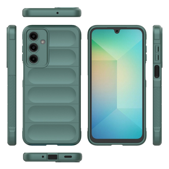 Чехол до Samsung Galaxy A36, Gaming Shockproof, зелёный