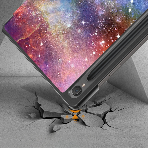 Чехол до Samsung Galaxy Tab S9, Smartcase Hybrid Pen Slot, galactic