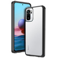 Чехол до Xiaomi Redmi Note 10/10S, Fusion Hybrid, прозрачный / черный