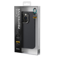 Чехол BENKS Kevlar для iPhone 15 Pro Max, для MagSafe, Carbon Fiber, чёрный