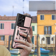 Чехол NOX Camera Slide Samsung Galaxy S23 Ultra, CamShield Slide, розовый rose gold