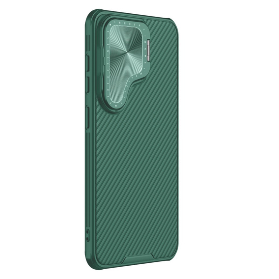Чехол для Samsung Galaxy S24, бронированный Nillkin, CamShield Prop, зелёный