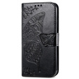 Чохол-книжка для Google Pixel 8A, Butterfly, чорний