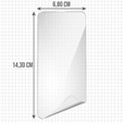 2x Гідрогелева плівка для iPhone 15 Pro Max, ERBORD Hydrogel Foil
