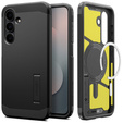 Spigen Tough Armor Mag – броньований чохол з кільцем MagSafe для Samsung Galaxy S25 FE