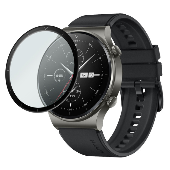 2x Гибридное стекло ERBORD для Huawei Watch GT 2 Pro