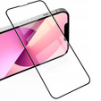 2x Загартоване скло для iPhone 13 Mini, ERBORD 3D для всього екрану